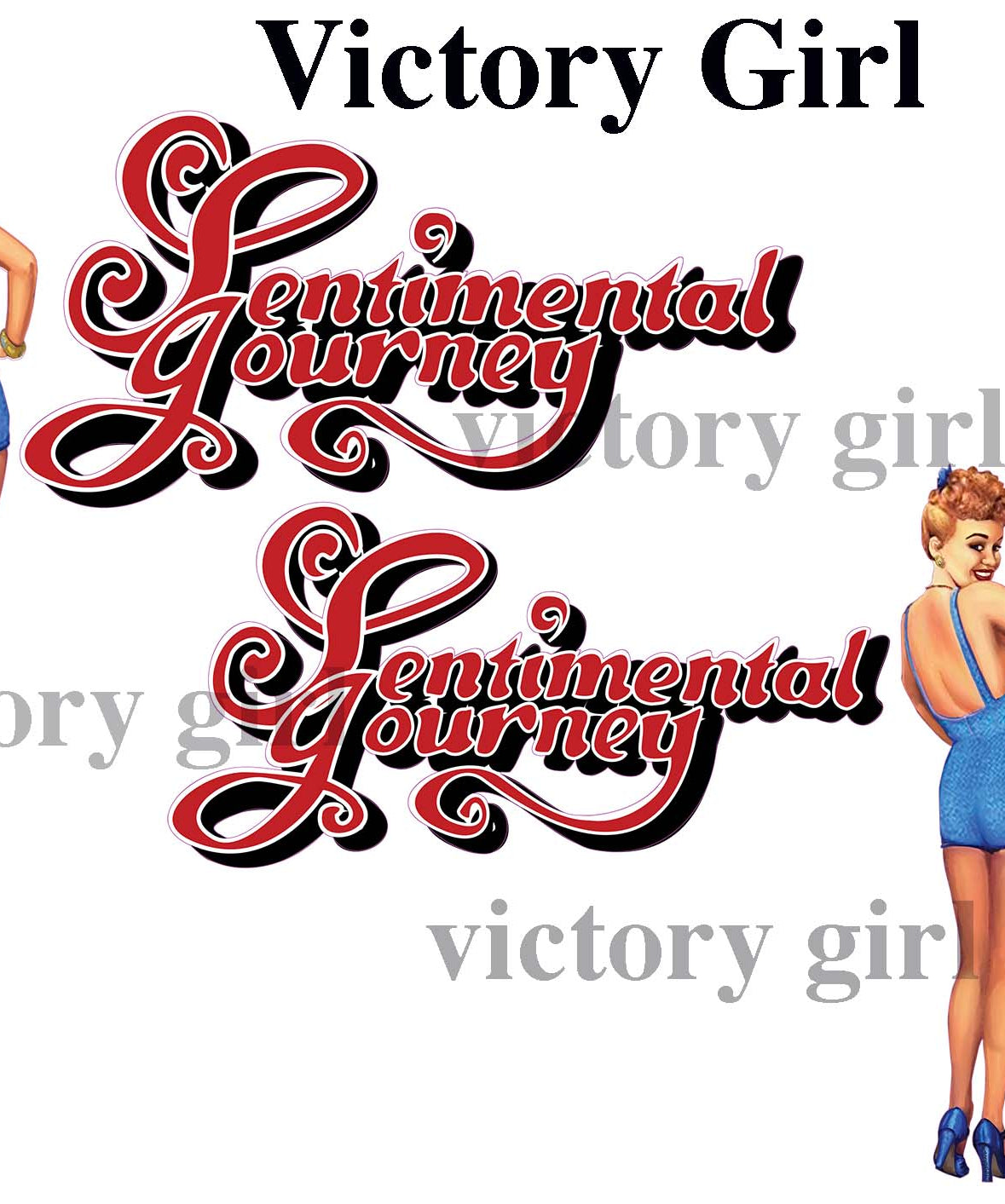 Sentimental Journey Vinyl Decal Sticker