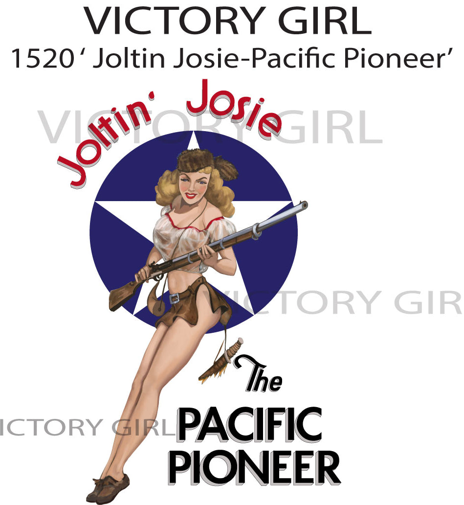 Joltin Josie-Pacific Pioneer Vinyl Decal Sticker