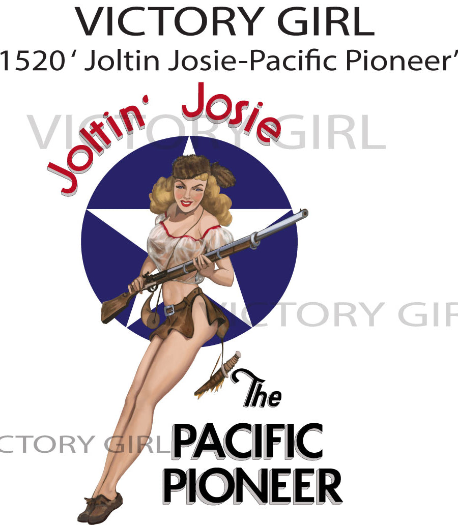 Joltin Josie-Pacific Pioneer Vinyl Decal Sticker