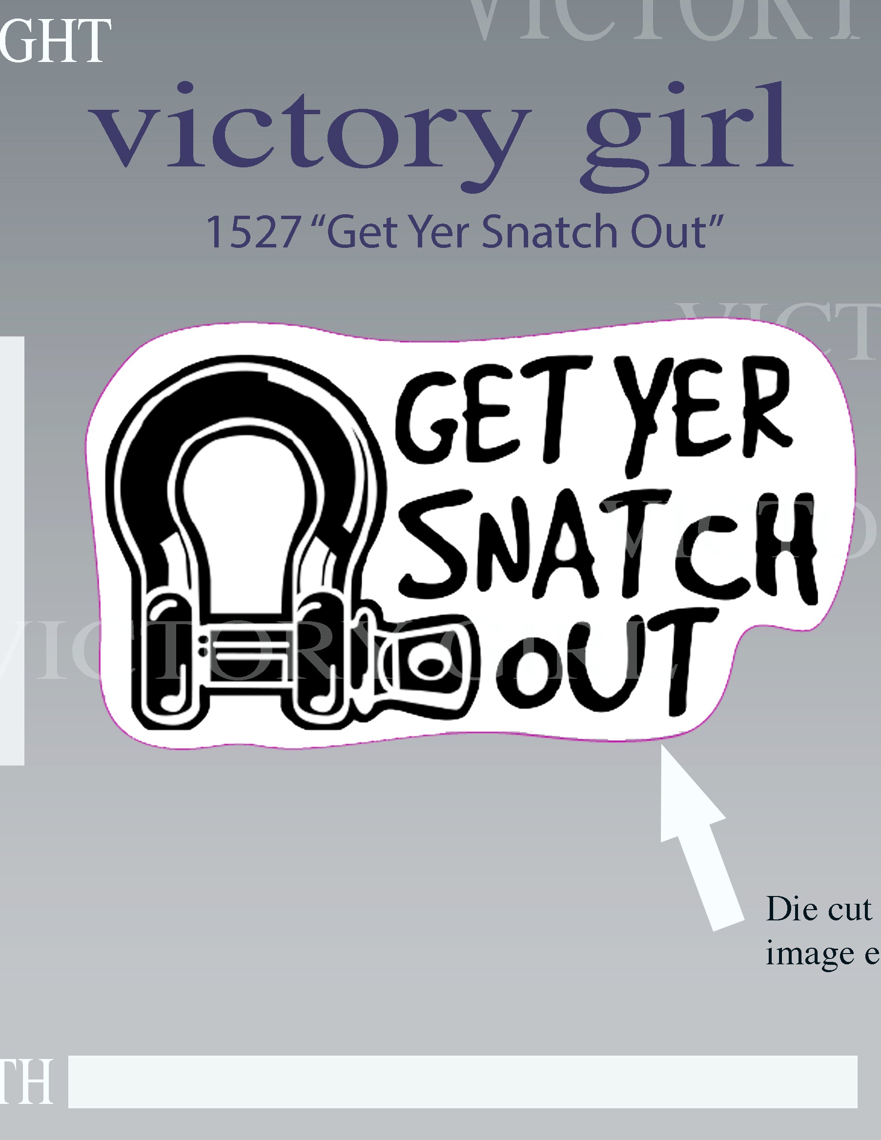 'Snatch Out' Vinyl Decal Sticker
