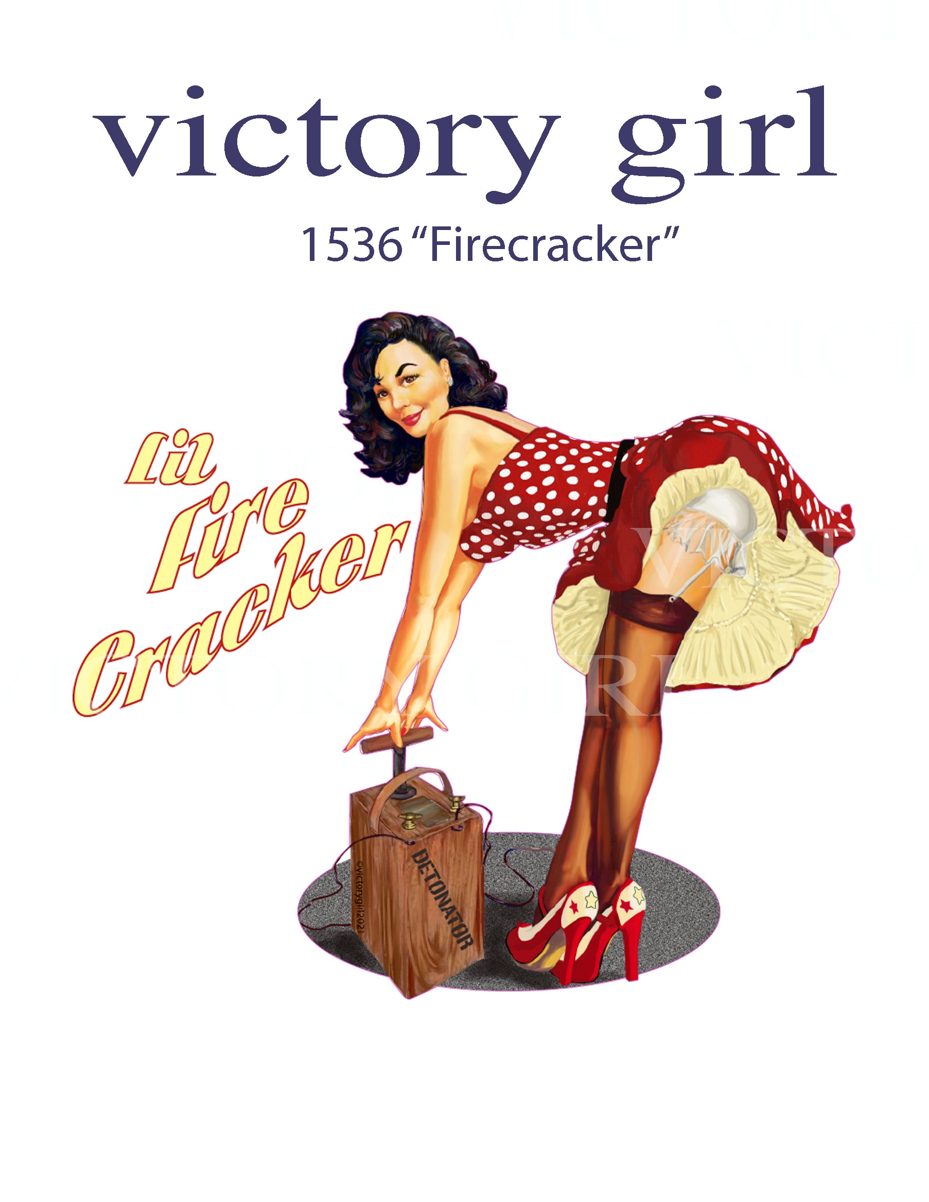 Lil Firecracker Vinyl Decal Sticker