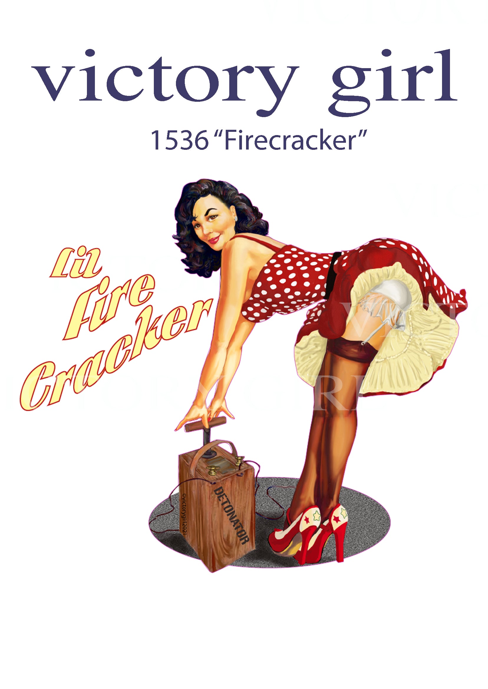 Lil Firecracker Vinyl Decal Sticker