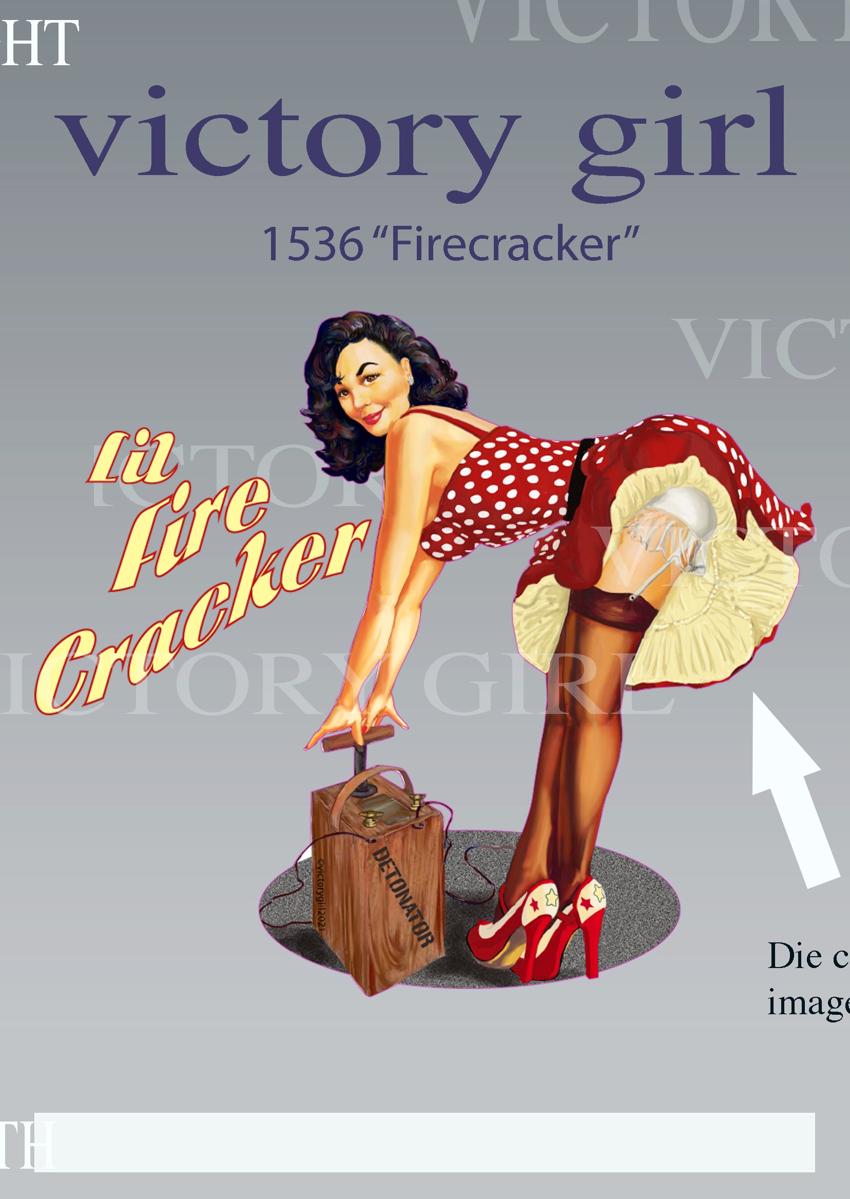 Lil Firecracker Vinyl Decal Sticker
