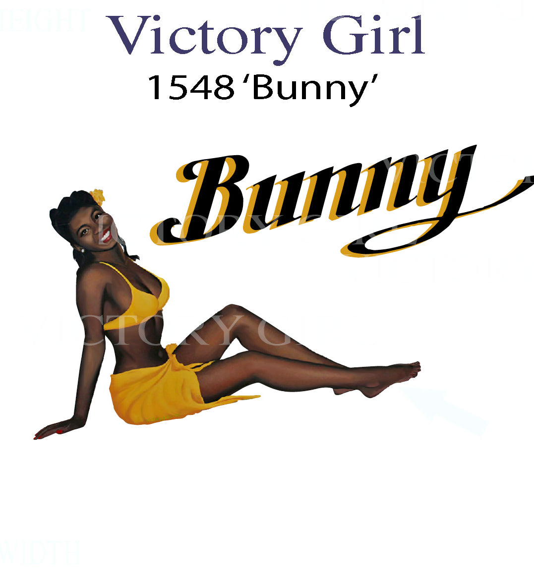 'Bunny' Vinyl Decal Sticker