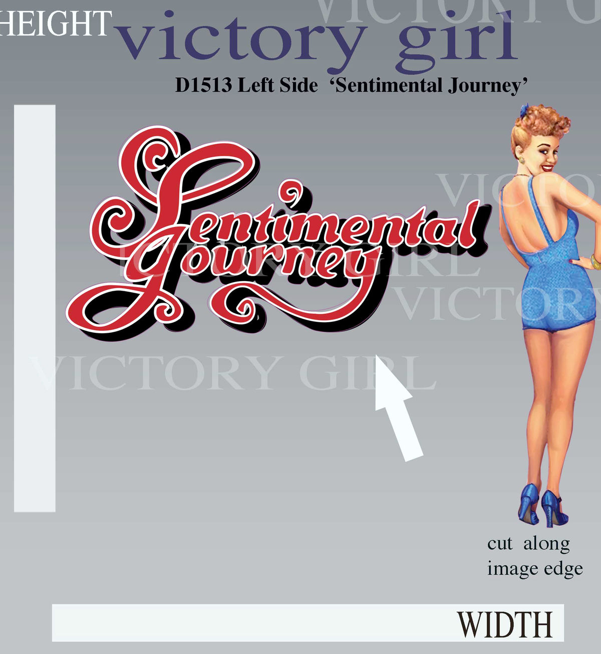 Sentimental Journey Vinyl Decal Sticker