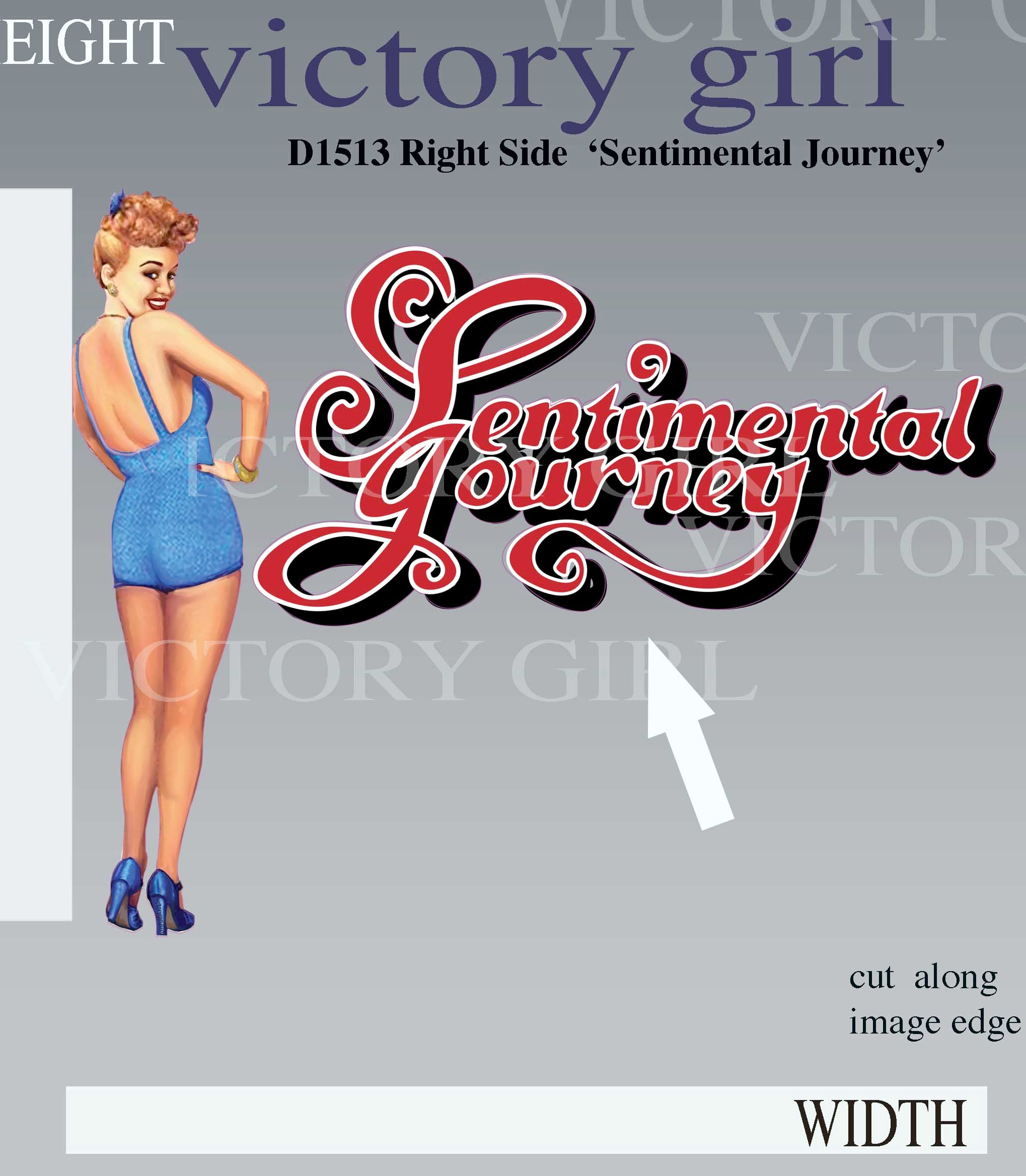 Sentimental Journey Vinyl Decal Sticker