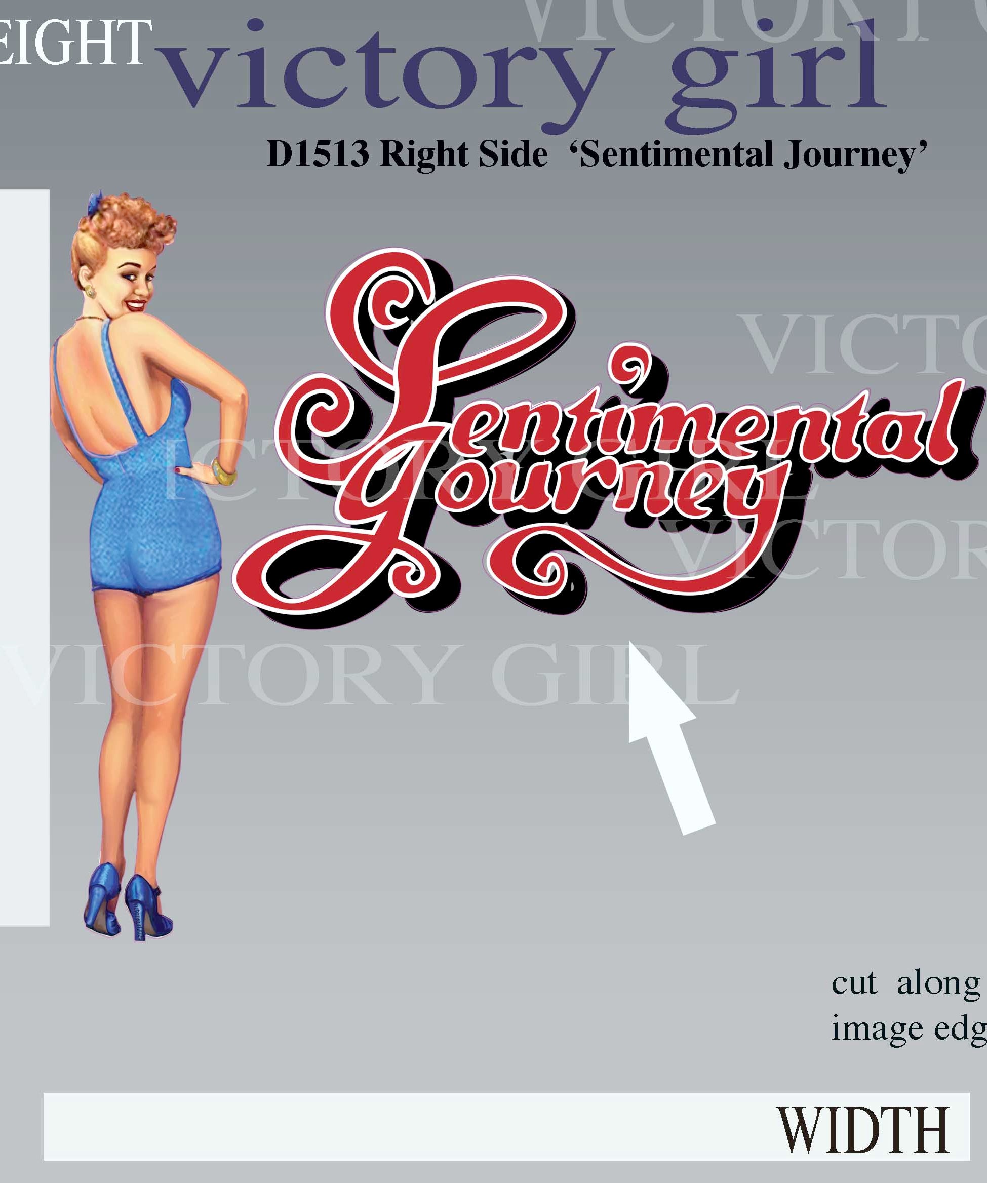 Sentimental Journey Vinyl Decal Sticker