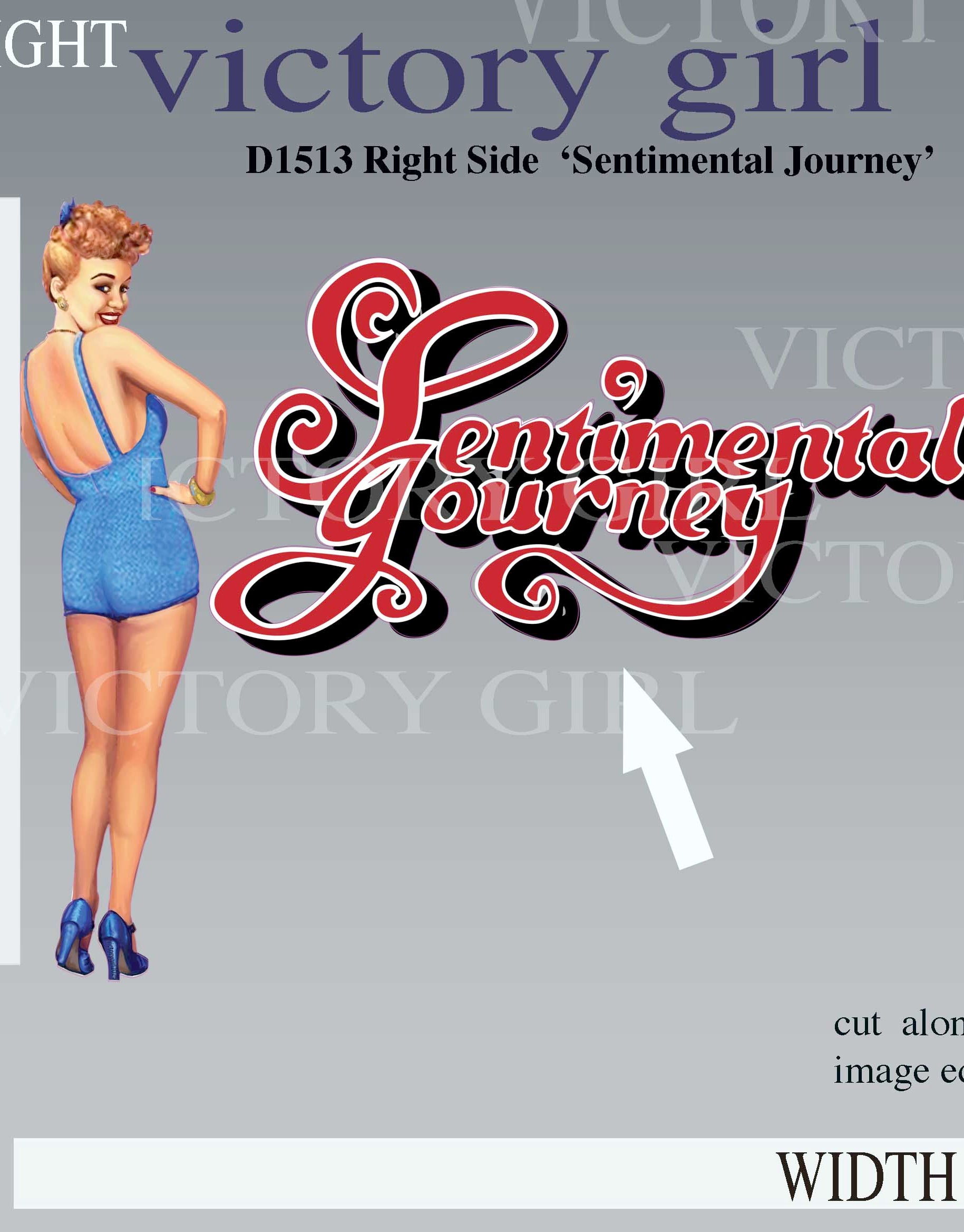 Sentimental Journey Vinyl Decal Sticker