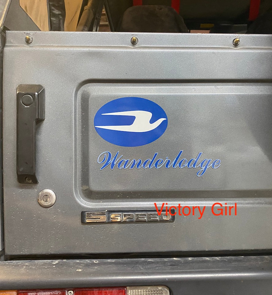 Wanderlodge Logo Vinyl Decal Sticker