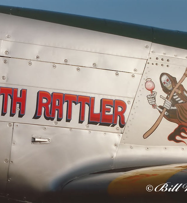 Death Rattler Vinyl Decal Sticker