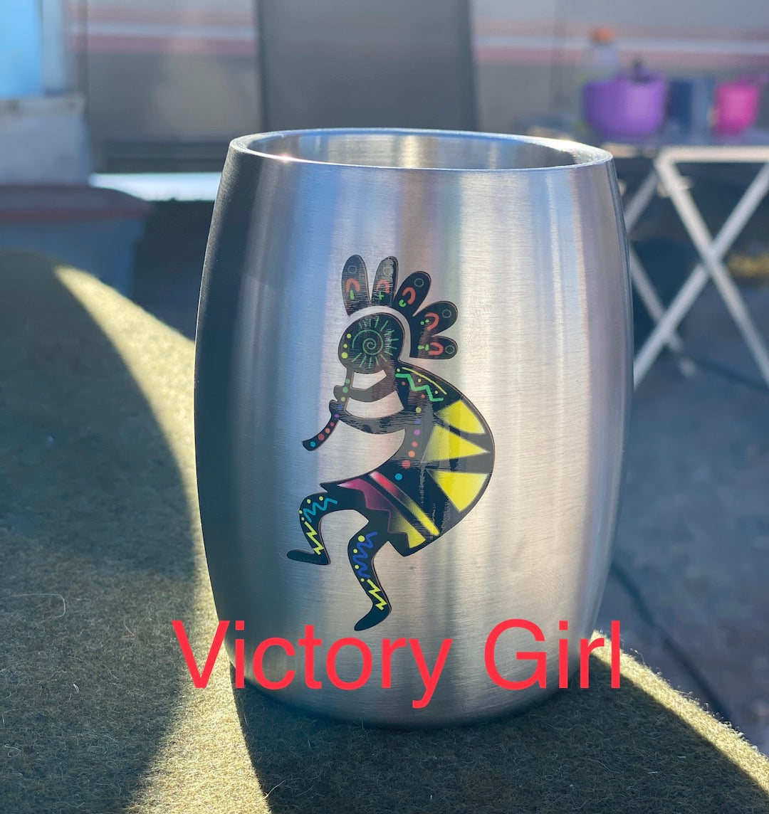 Colorful Kokopelli-3 Set Vinyl Decal Sticker