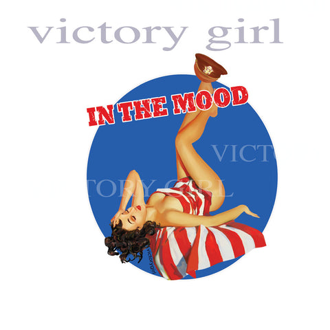 In the Mood - with Background Vinyl Decal Sticker