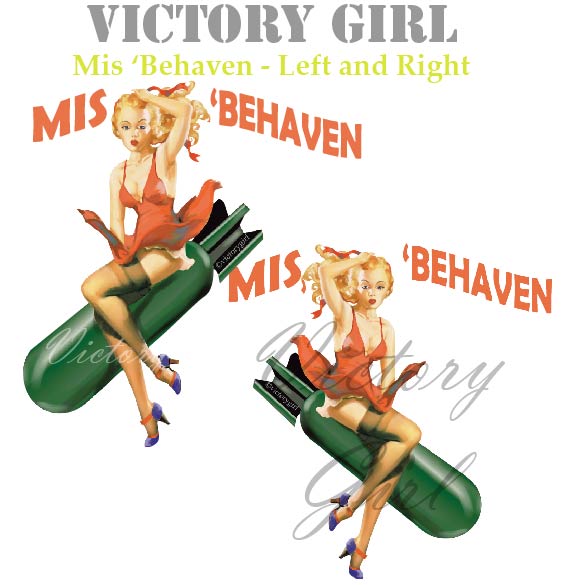 MisBehaven - with bomb Vinyl Decal Sticker