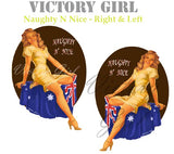 Naughty N Nice-Australia Vinyl Decal Sticker