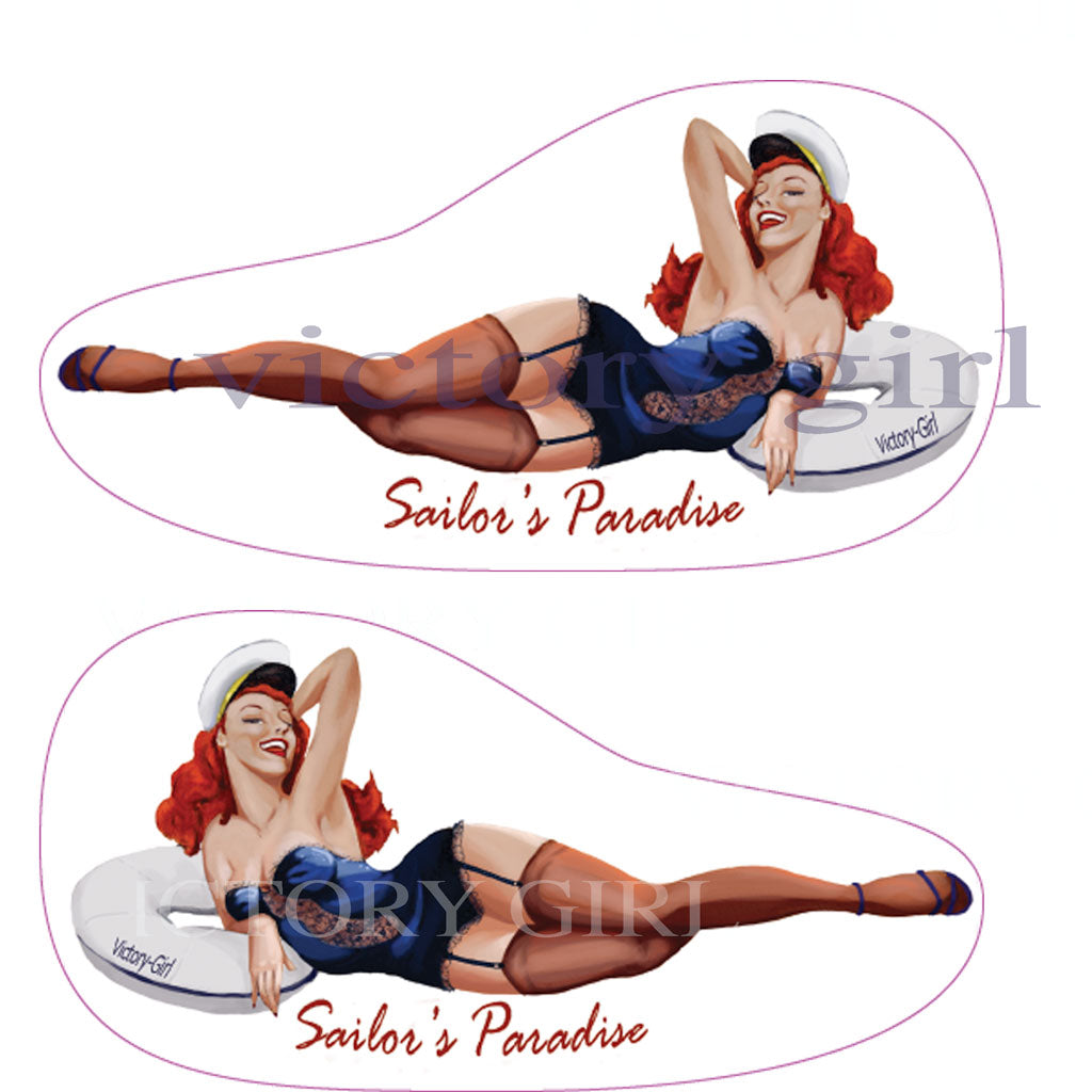 Sailor's Paradise Vinyl Decal Sticker