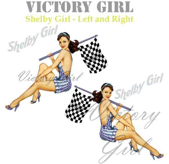 Shelby Girl Vinyl Decal Sticker