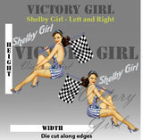 Shelby Girl Vinyl Decal Sticker