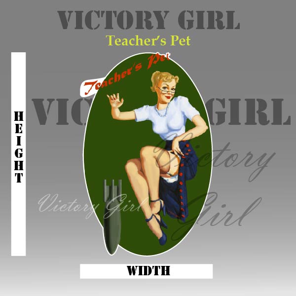 Teachers Pet Vinyl Decal Sticker