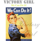We Can Do It Vinyl Decal Sticker