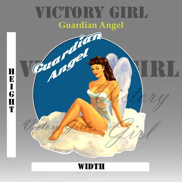 Guardian Angel Vinyl Decal Sticker