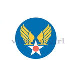 US Army Air Forces Insignia - Roundel Vinyl Decal Sticker