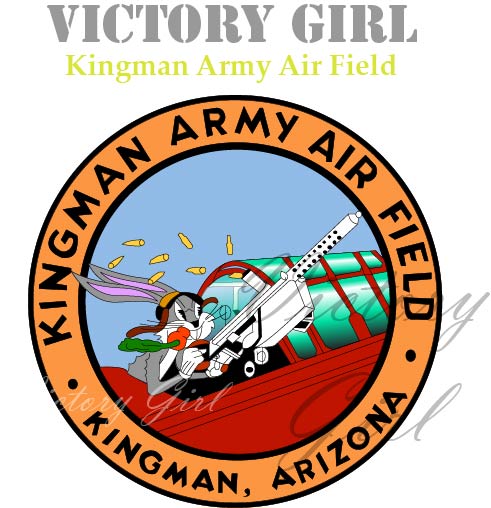 Kingman Army Air Field Insignia Vinyl Decal Sticker