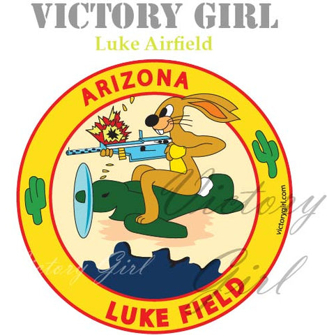 Luke Airfield Logo Vinyl Decal Sticker