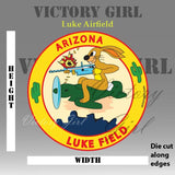 Luke Airfield Logo Vinyl Decal Sticker