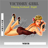 Filming Scotland Vinyl Decal Sticker