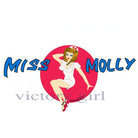 Miss Molly Nose Art Vinyl Decal Sticker