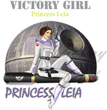 Princess Leia Vinyl Decal Sticker