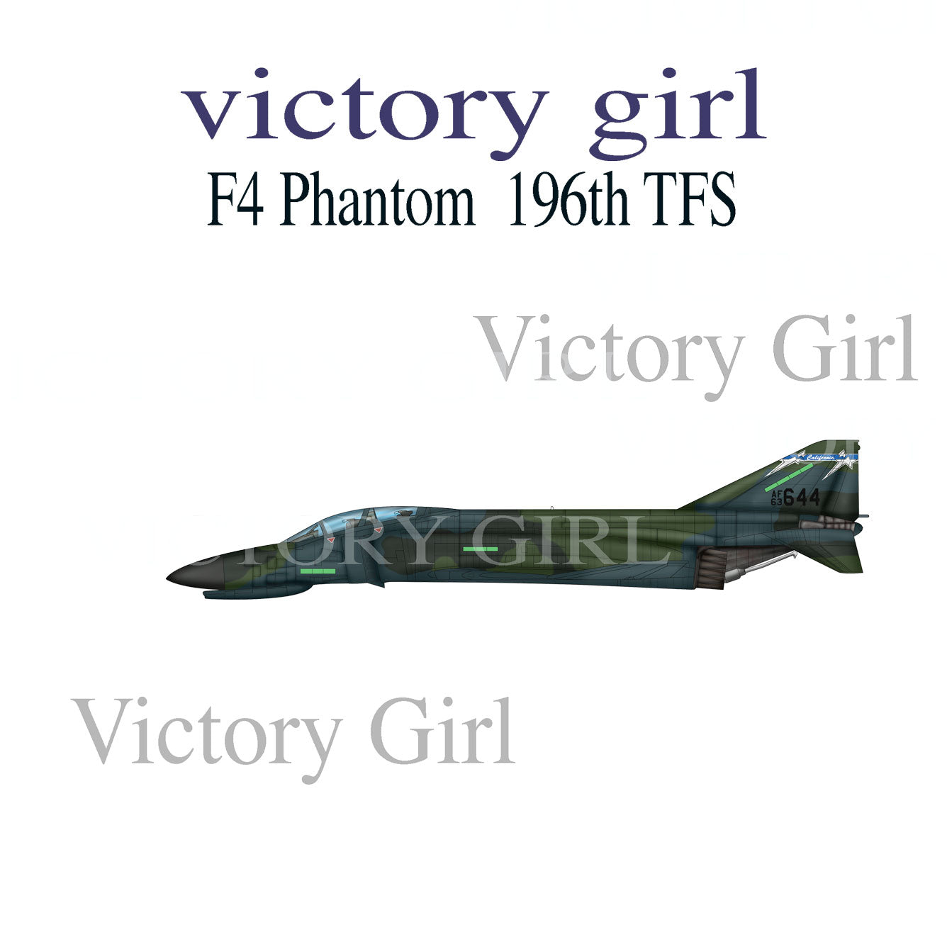 McDonnell F4 Phantom Vinyl Decal Sticker