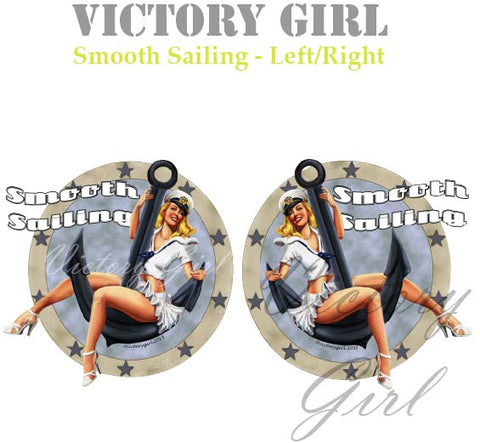 Smooth Sailing Vinyl Decal Sticker