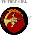 Hellfish Vinyl Decal Sticker