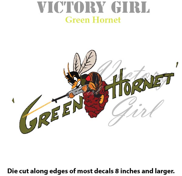 Green Hornet Vinyl Decal Sticker