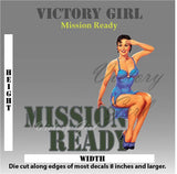 Mission Ready Vinyl Decal Sticker