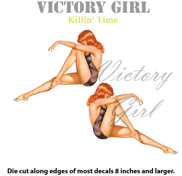 Killin' Time Vinyl Decal Sticker