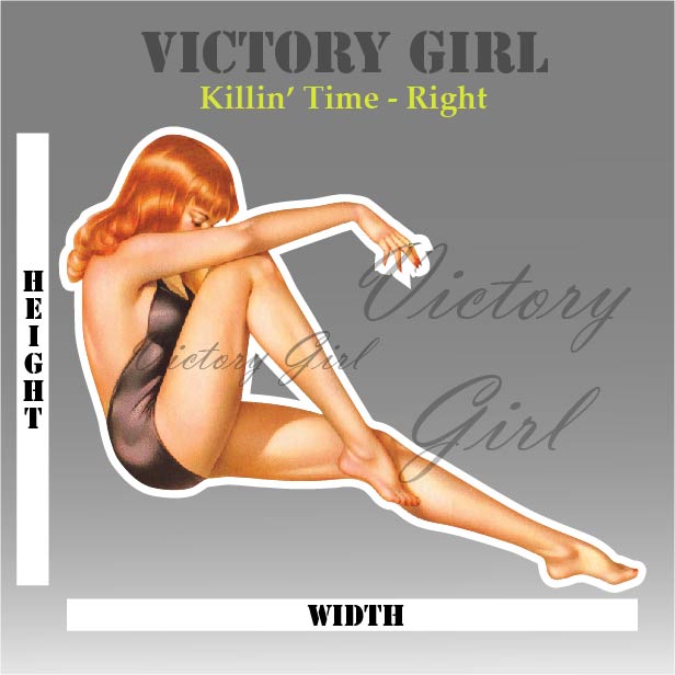Killin' Time Vinyl Decal Sticker