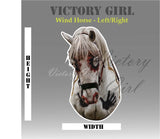 Wind Horse Vinyl Decal Sticker