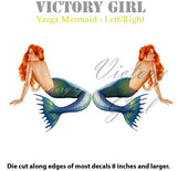 Varga Mermaid Vinyl Decal Sticker