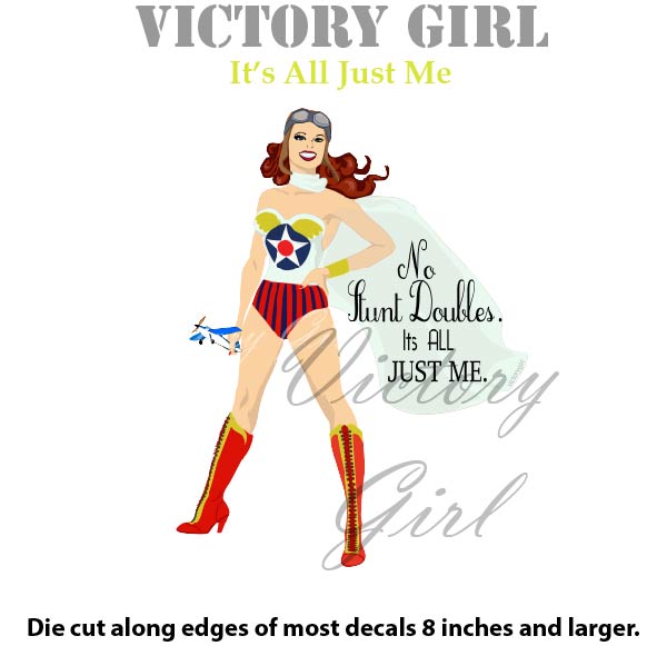 It's All Just Me Vinyl Decal Sticker