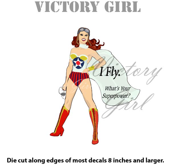 Superpower II Vinyl Decal Sticker