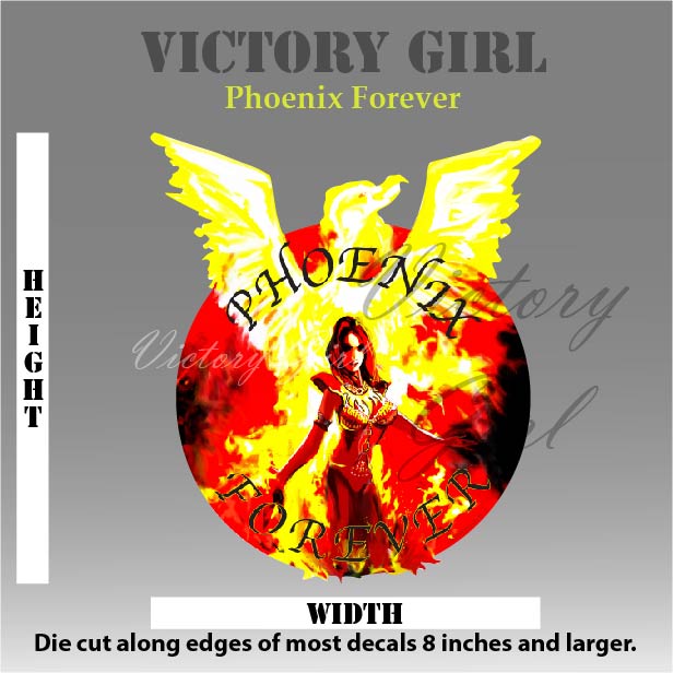 Phoenix Forever Vinyl Decal Sticker