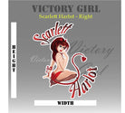 Scarlett Harlot II Vinyl Decal Sticker