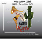 Cactus Kate Vinyl Decal Sticker