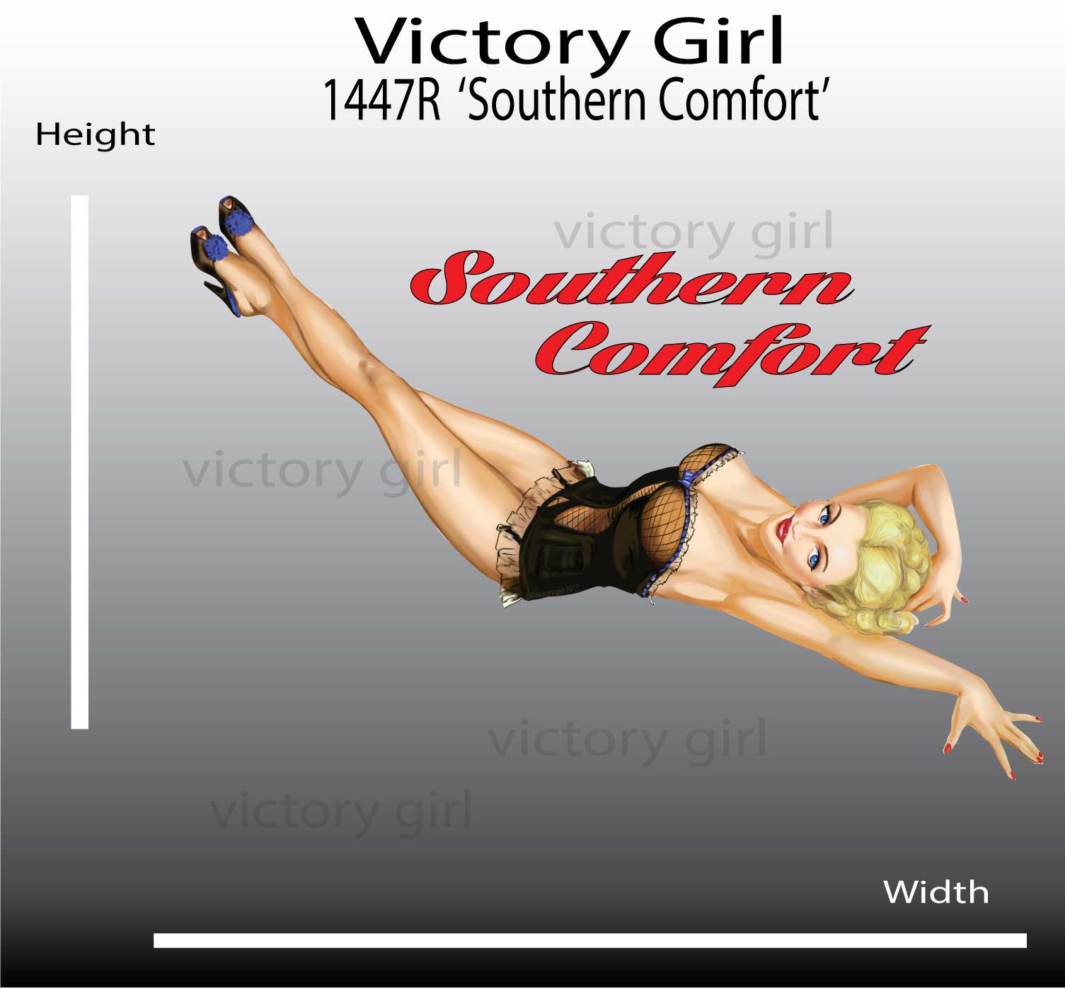 Southern Comfort Vinyl Decal Sticker