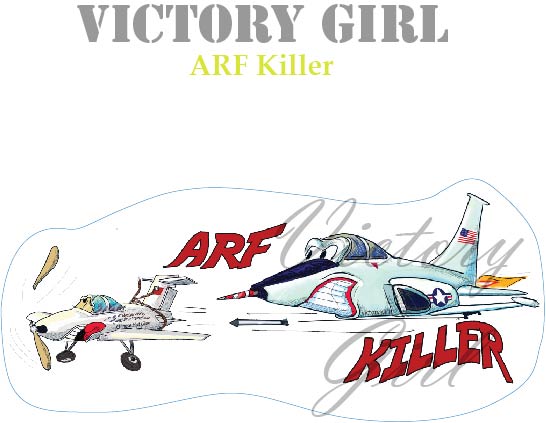 ARF Killer-1 Vinyl Decal Sticker