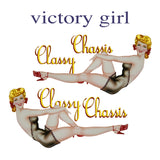 Classy Chassis LR Vinyl Decal Sticker