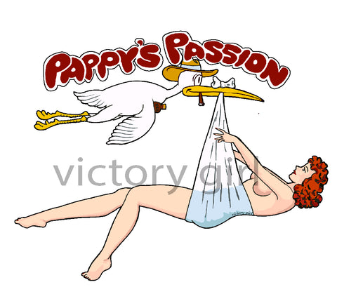 Pappy's Passion Vinyl Decal Sticker