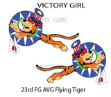 23rd Fighter Group AVG Tiger Vinyl Decal Sticker